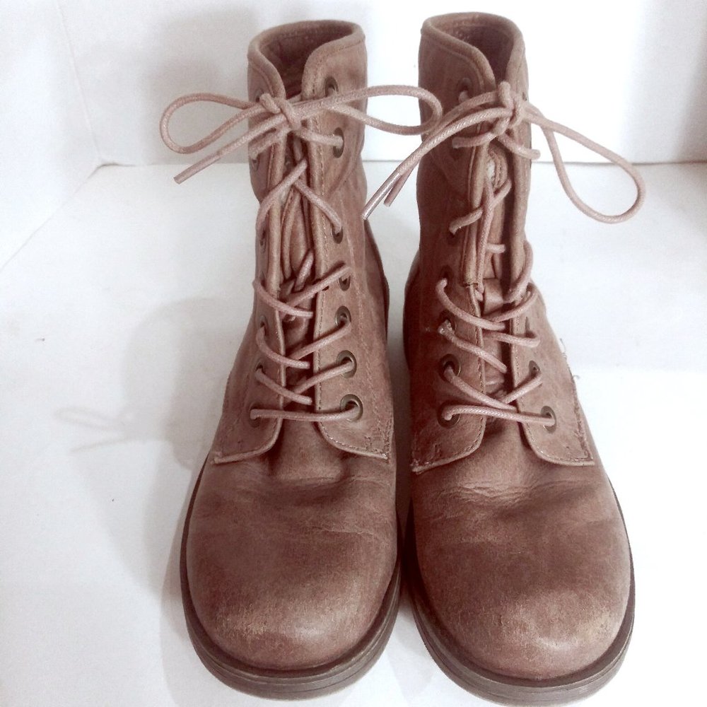 Boots, Size 8 Boots, Lace-Up Boots, Ankle Booties, Vintage Boots, Women's Boots - Picture 11 of 13